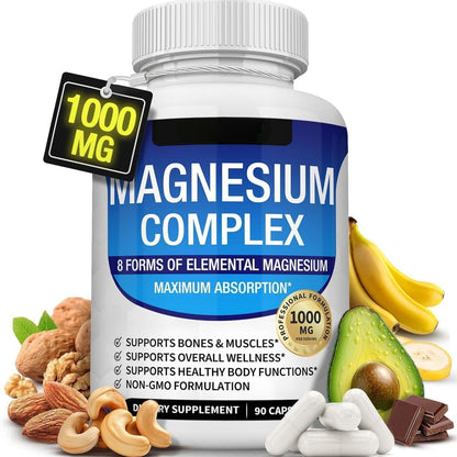 Rosemary’s Triple Magnesium Complex
Deep Sleep • Calm Mind • Full-Body Recovery