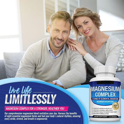 Rosemary’s Triple Magnesium Complex
Deep Sleep • Calm Mind • Full-Body Recovery